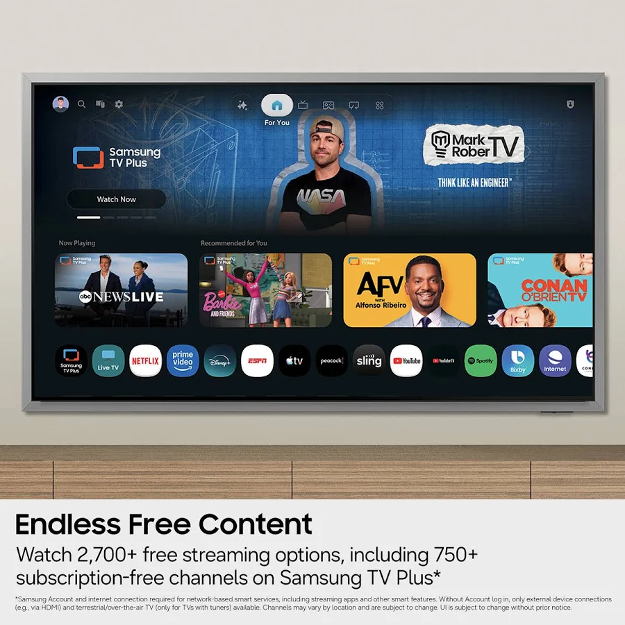 Samsung 85" Class M70H Mini LED 4K UHD Smart TV (UN85M70HAF), photo 7 of 7