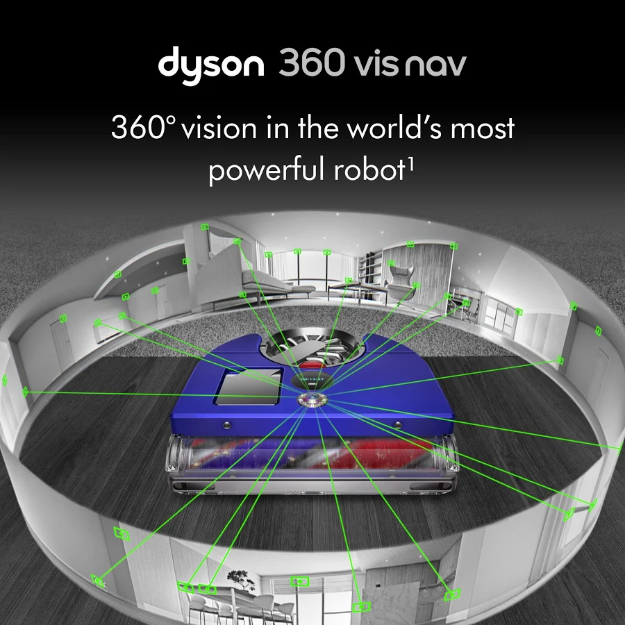 Dyson 360 Vis Nav Robot Vacuum (Blue), photo 4 of 7