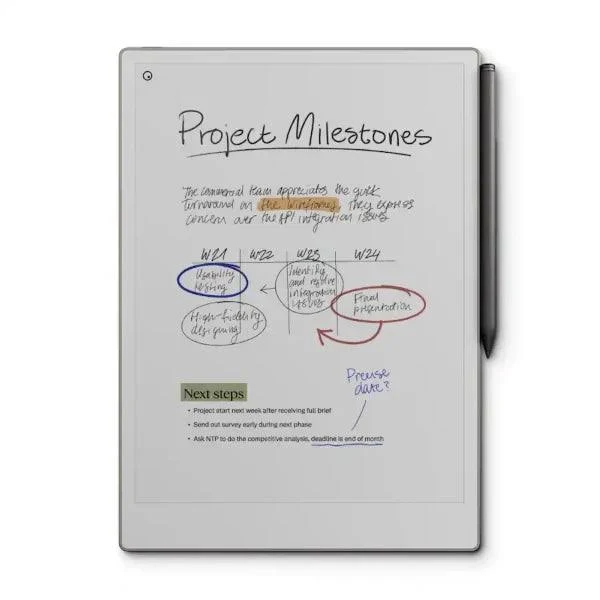reMarkable Paper Pro 11.8-inch Color E Ink Paper Tablet (64GB), photo 3 of 7