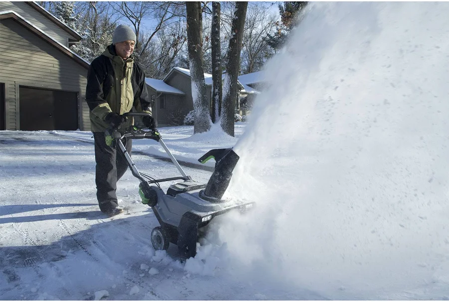 EGO POWER+ 56V 21-in. Cordless Single-Stage Snow Blower Kit (SNT2102) with 5.0Ah Batteries and Rapid Charger, photo 7 of 7