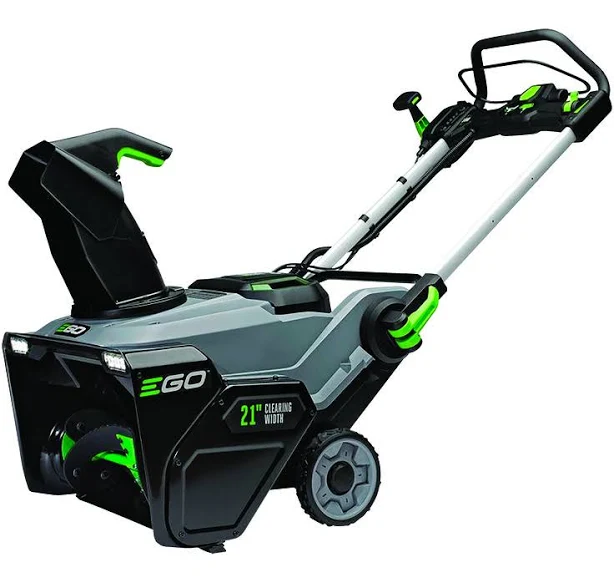 EGO POWER+ 56V 21-in. Cordless Single-Stage Snow Blower Kit (SNT2102) with 5.0Ah Batteries and Rapid Charger, photo 1 of 7