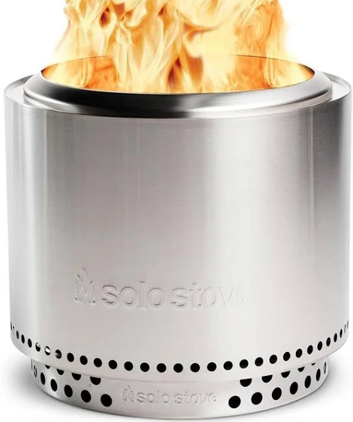 Solo Stove Bonfire 2.0 19.5-Inch Smokeless Fire Pit with Removable Ash Pan