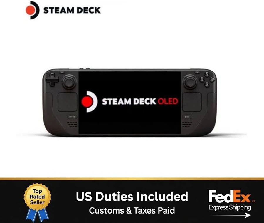 Valve Steam Deck OLED 1TB Handheld Gaming Console, photo 2 of 7