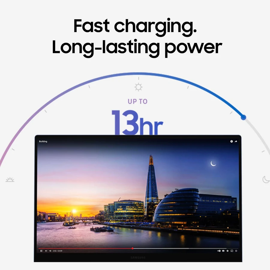 Samsung Galaxy Chromebook Plus 15.6" AMOLED Laptop (Intel Core 3, 8GB RAM, 256GB, Neptune Blue), photo 6 of 7