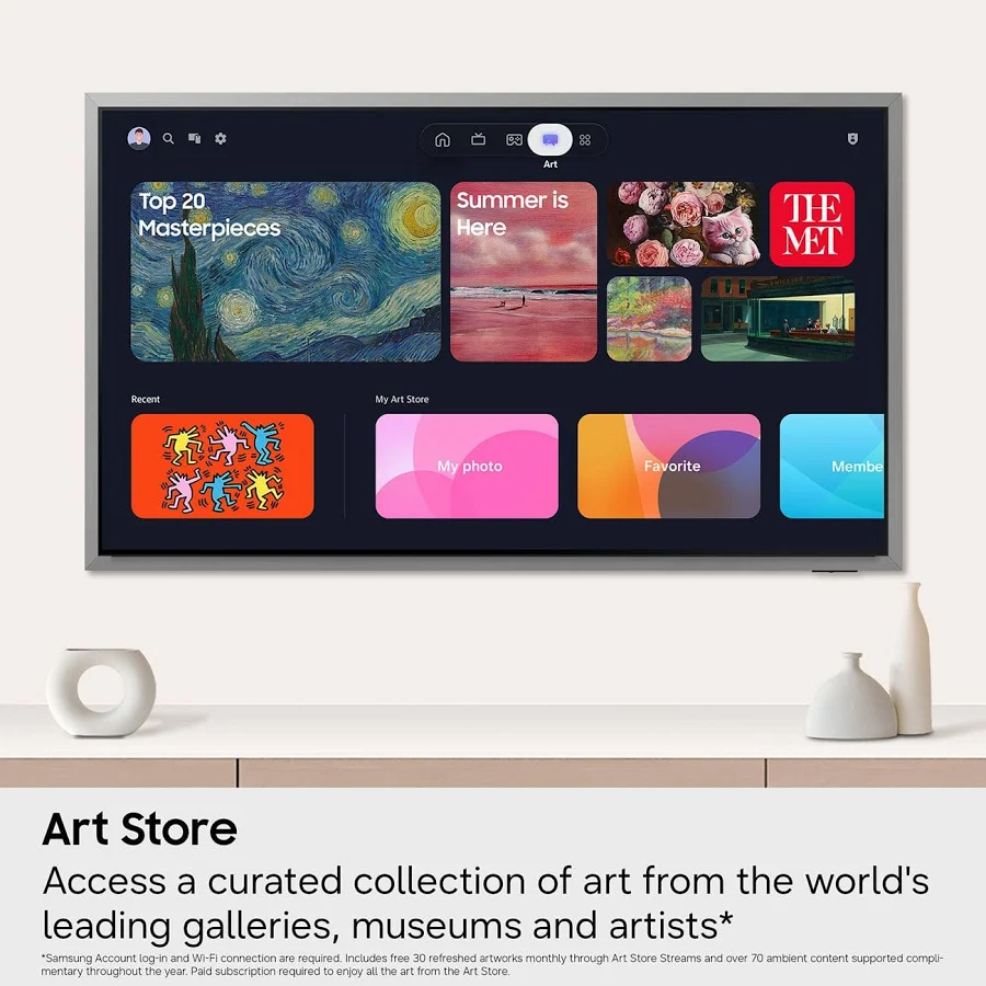 Samsung 55-inch S95H 4K OLED Vision AI Smart TV, photo 5 of 7