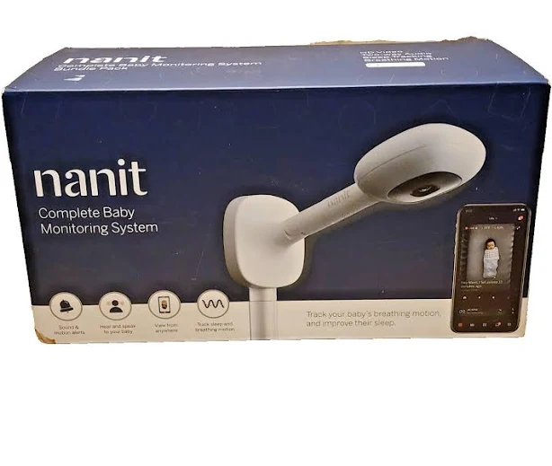 Nanit Complete Baby Monitoring System Bundle (Nanit Plus Camera, Breathing Wear and Multi-Stand), photo 1 of 7