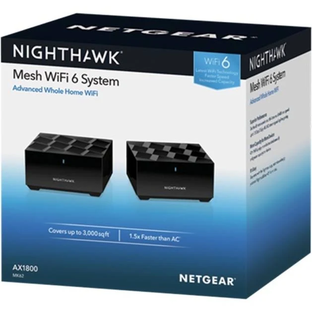 NETGEAR Nighthawk Mesh WiFi 6 System (Router + 1 Satellite), photo 7 of 7