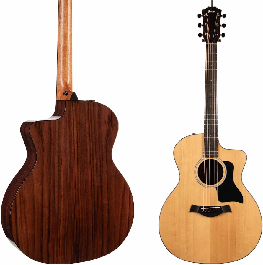 Taylor 214ce Plus Grand Auditorium Acoustic-Electric Guitar, photo 3 of 7