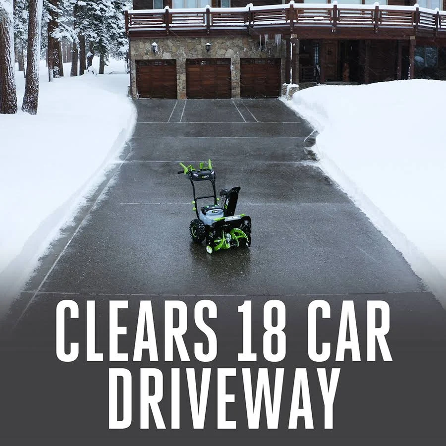 EGO POWER+ 56V 24-in. Cordless 2-Stage Self-Propelled Snow Blower Kit (SNT2405) with Two 7.5Ah Batteries, photo 5 of 7