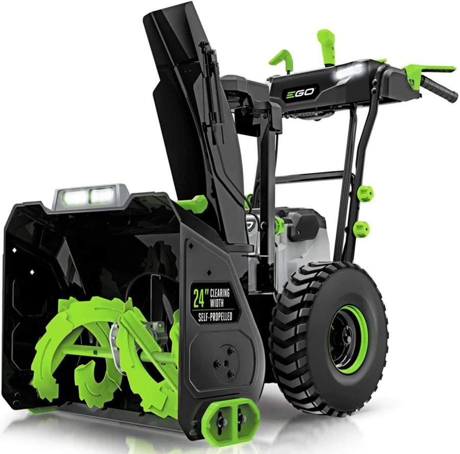 EGO POWER+ 56V 24-in. Cordless 2-Stage Self-Propelled Snow Blower Kit (SNT2405) with Two 7.5Ah Batteries, photo 3 of 7