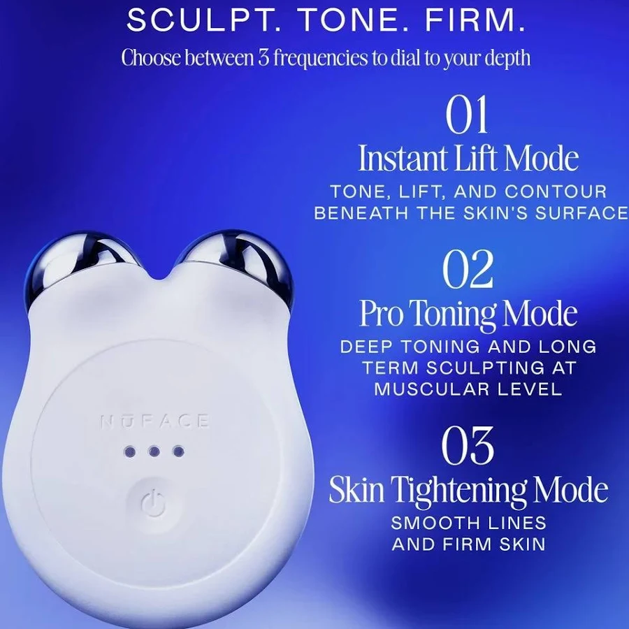 NuFACE Mini+ Microcurrent Facial Toning Starter Kit – Sandy Rose, photo 5 of 7