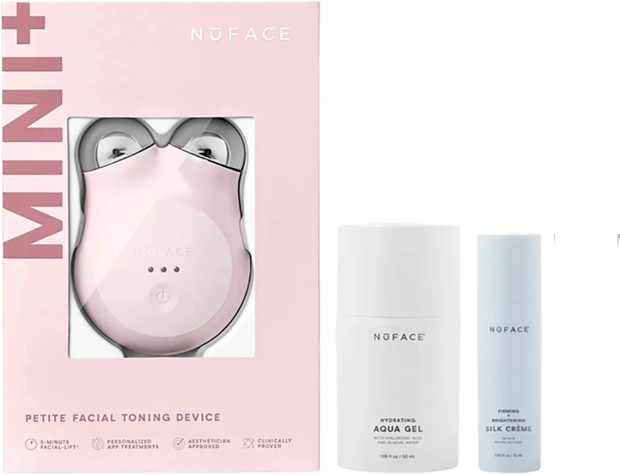 NuFACE Mini+ Microcurrent Facial Toning Starter Kit – Sandy Rose, photo 3 of 7
