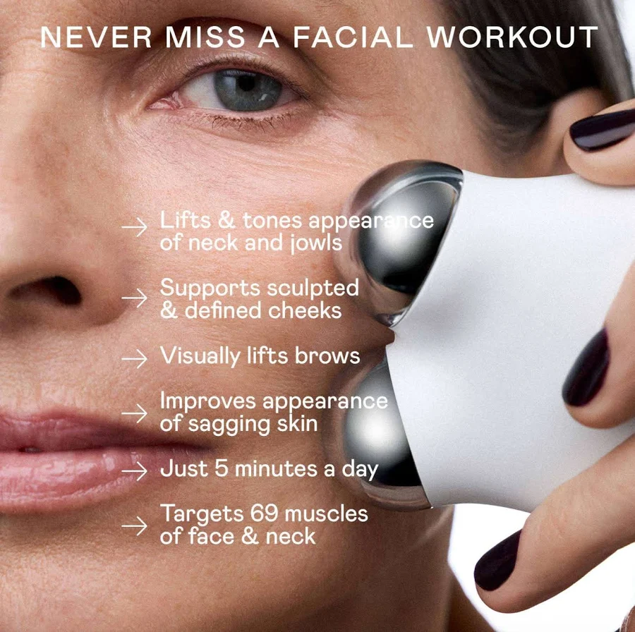 NuFACE Mini+ Microcurrent Facial Toning Starter Kit – Sandy Rose, photo 4 of 7