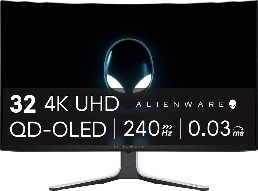Alienware 32 4K QD-OLED Curved Gaming Monitor (AW3225QF) – 240Hz, photo 2 of 7