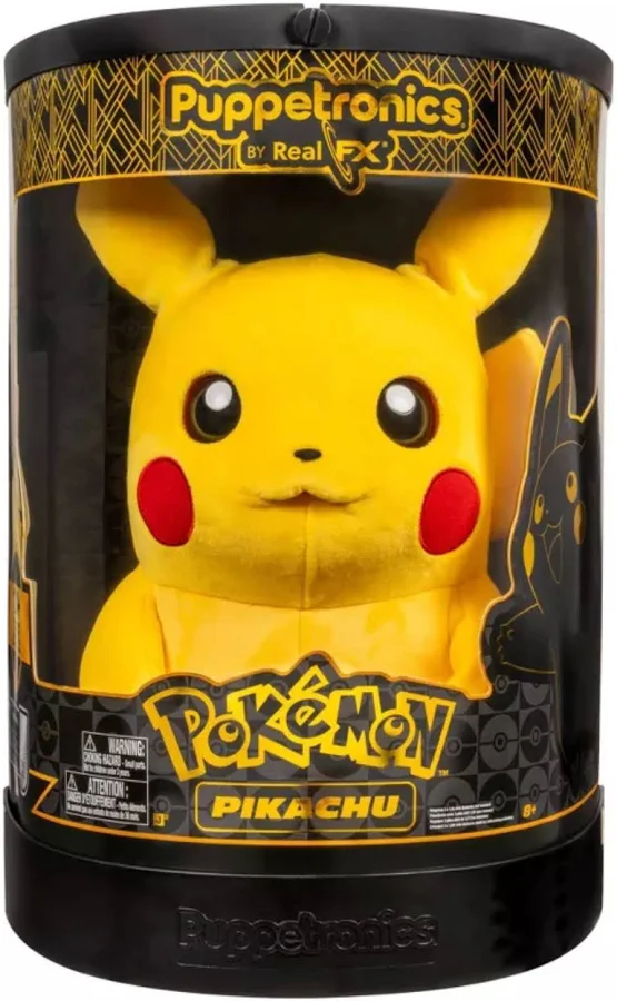 Pokémon Pikachu Puppetronic by RealFX, 16-Inch Interactive Plush Puppet, photo 3 of 7