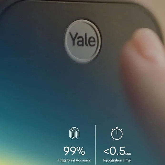 Yale Assure Lock 2 Touch Keyed Deadbolt with Wi-Fi and Fingerprint Reader – Satin Nickel, photo 3 of 7