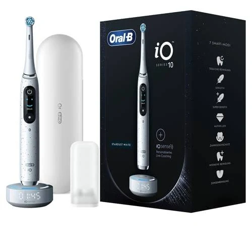 Oral-B iO10 Rechargeable Electric Toothbrush, White, photo 1 of 7