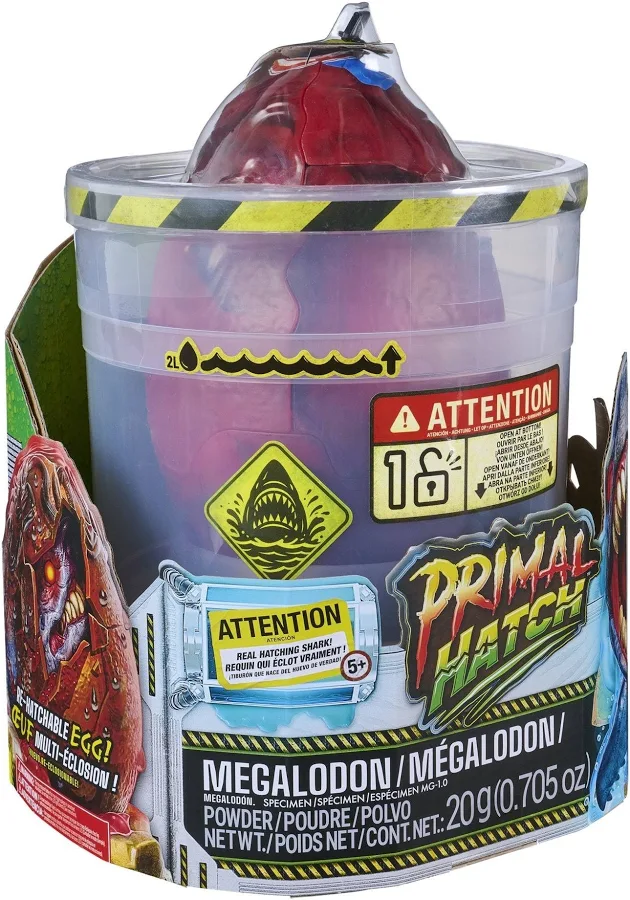 Primal Hatch Megalodon Interactive Hatching Egg Shark Toy, photo 2 of 7
