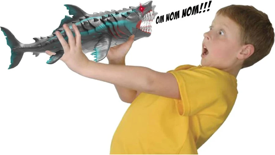 Primal Hatch Megalodon Interactive Hatching Egg Shark Toy, photo 3 of 7
