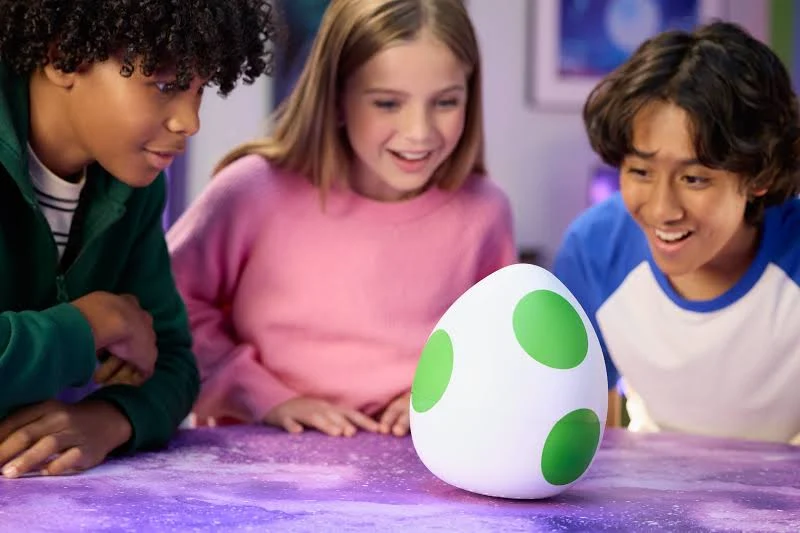 The Super Mario Galaxy Movie Hatchin' Yoshi Interactive Egg and Figure, photo 7 of 7