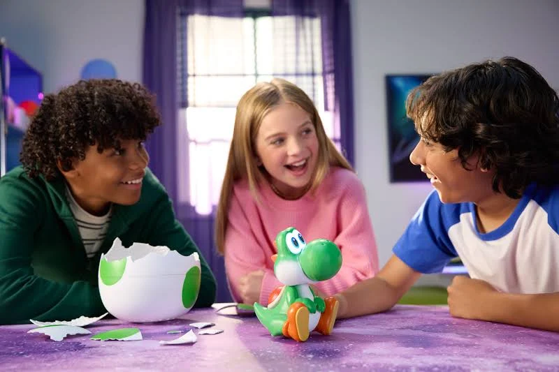 The Super Mario Galaxy Movie Hatchin' Yoshi Interactive Egg and Figure, photo 4 of 7