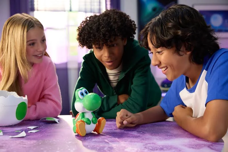 The Super Mario Galaxy Movie Hatchin' Yoshi Interactive Egg and Figure, photo 6 of 7