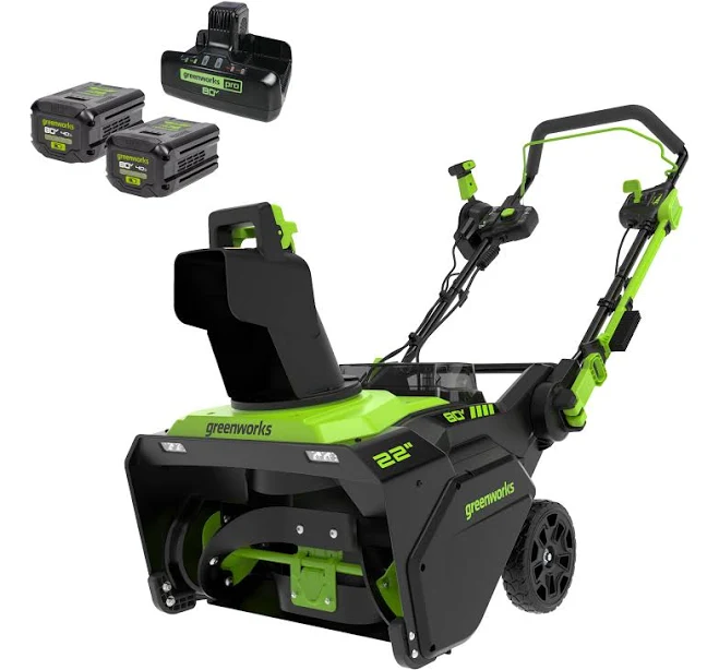 Greenworks Pro 80V 22-in. Cordless Single-Stage Snow Blower (2617902), photo 1 of 7