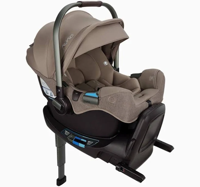 Nuna PIPA rx Infant Car Seat with RELX Base – Cedar