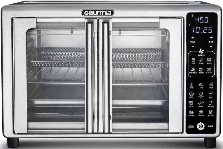 New Gourmia 6-Slice Digital Toaster Oven Air Fryer with 19 One-Touch Presets, photo 2 of 7