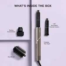 Shark FlexStyle Multi-Styler & Hair Dryer with Diffuser and Storage Case, Mocha Silver, photo 1 of 2