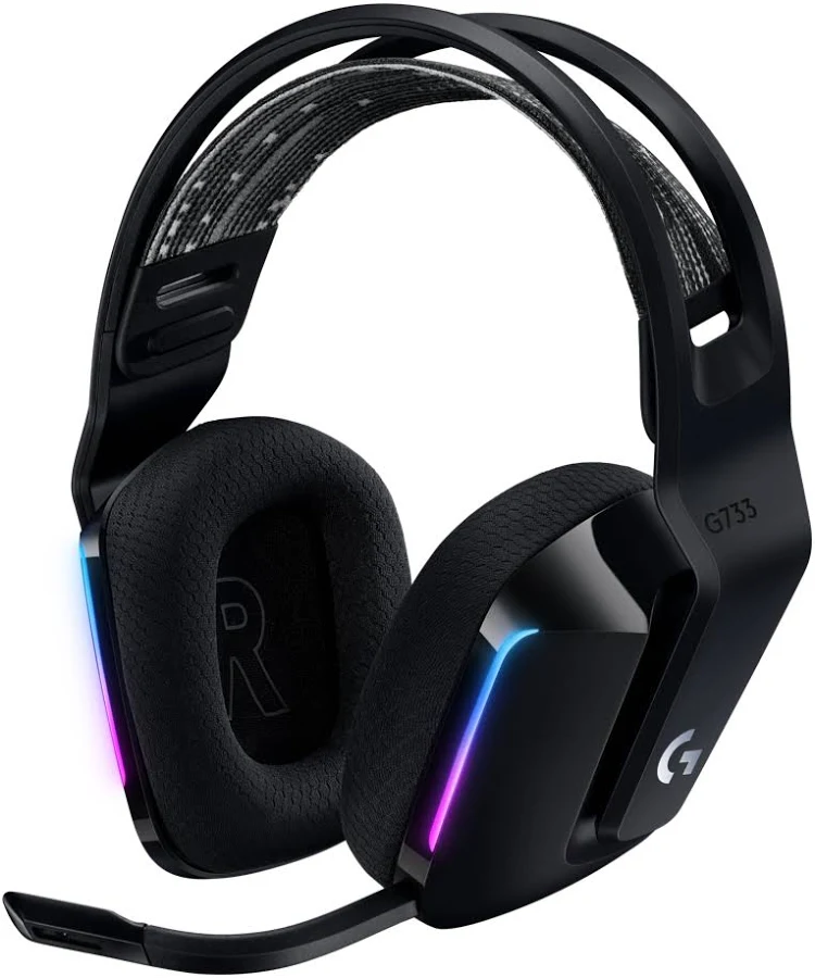 Logitech G733 LIGHTSPEED Wireless RGB Gaming Headset, photo 2 of 7