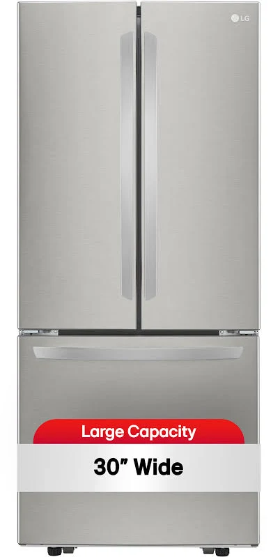 LG 21.8 cu ft French Door Refrigerator, photo 3 of 7