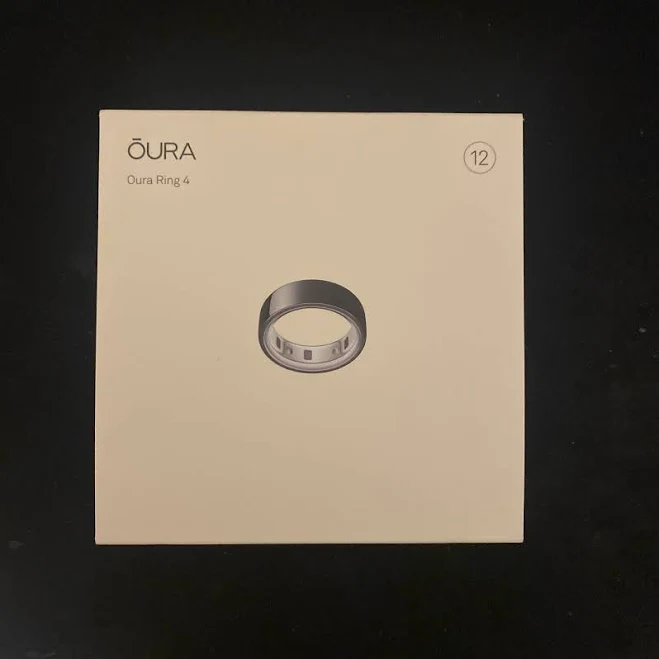 Oura Ring 4 Smart Ring – Size 12