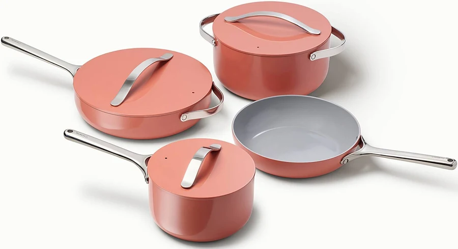 Caraway Ceramic Nonstick Cookware Set, 12-Piece, photo 6 of 6