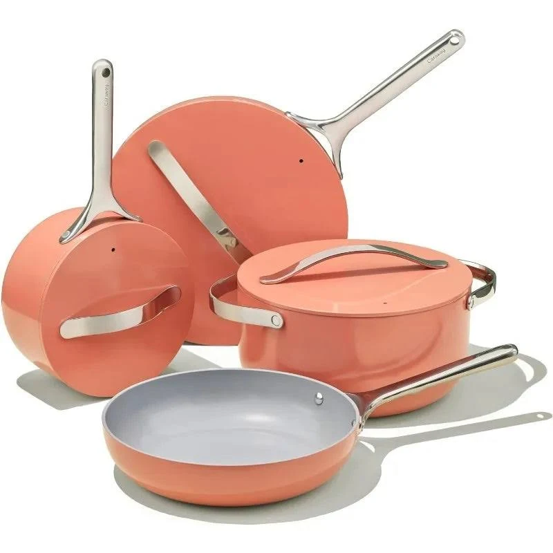 Caraway Ceramic Nonstick Cookware Set, 12-Piece, photo 3 of 6