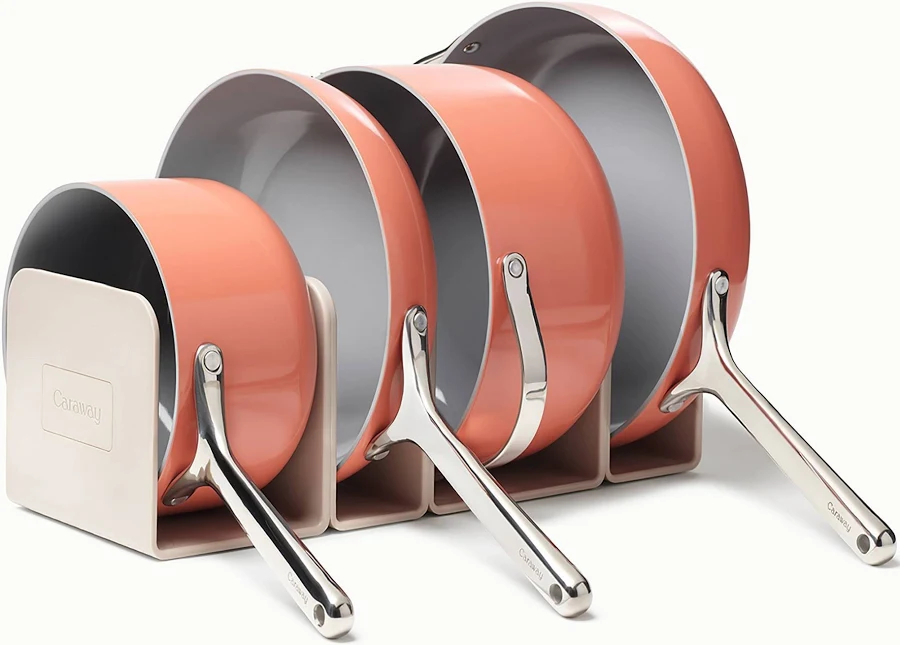 Caraway Ceramic Nonstick Cookware Set, 12-Piece, photo 4 of 6