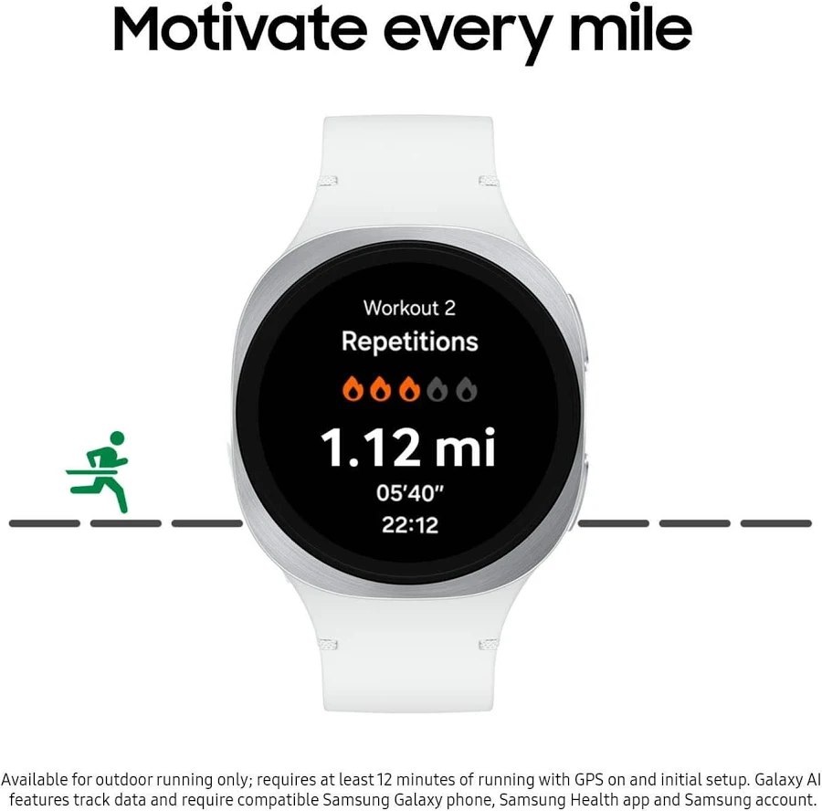 Samsung Galaxy Watch8 40mm Bluetooth Smartwatch – Graphite, photo 4 of 7