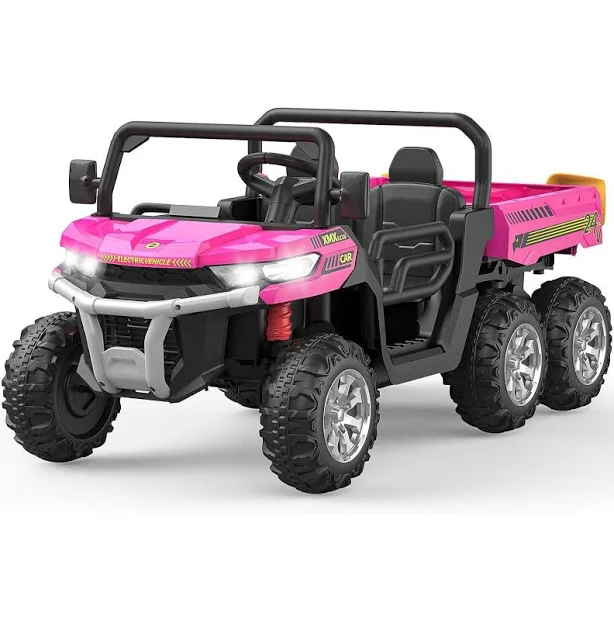 Garvee Ride P Series 24V 6x6 2-Seater Kids Ride-On Dump Truck with Remote, photo 1 of 7