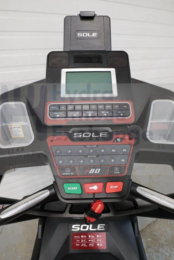 SOLE Fitness F80 Folding Treadmill, photo 3 of 3