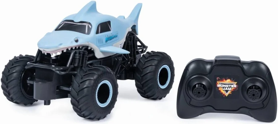 Monster Jam Official Megalodon Remote Control Monster Truck, 1:24 Scale, 2.4 GHz, photo 5 of 6