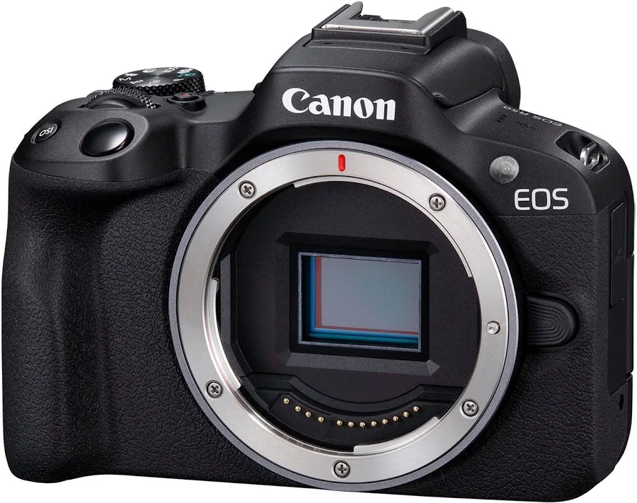 Canon EOS R50 Mirrorless Camera with RF-S 18-45mm Lens, Black, photo 7 of 7