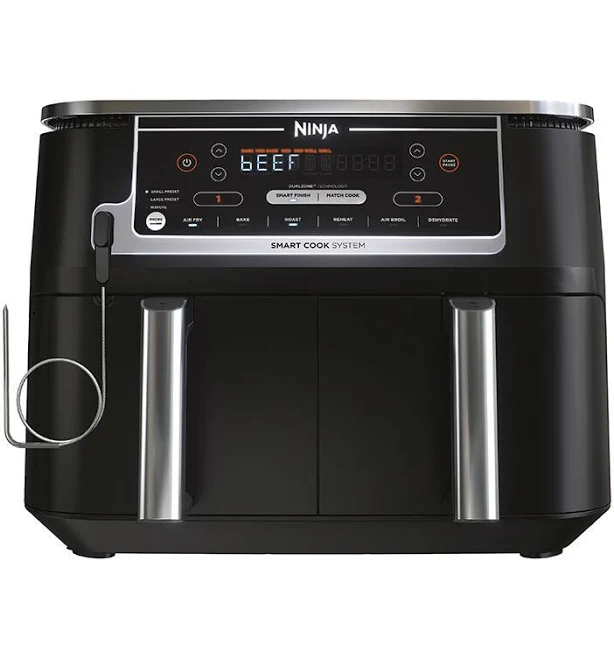 Ninja Foodi 6-in-1 10-Quart XL 2-Basket Air Fryer with DualZone Technology, Grey, photo 1 of 7
