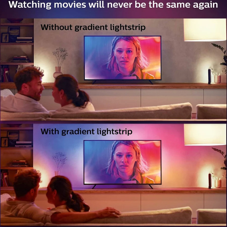 Philips Hue Play Gradient Lightstrip for 55-60" TVs, photo 3 of 7