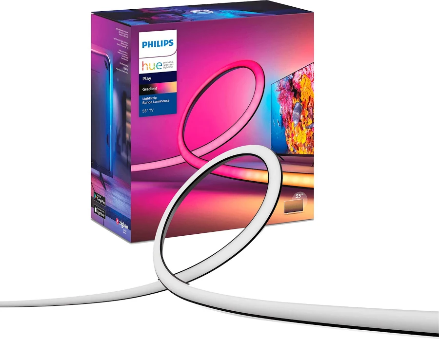 Philips Hue Play Gradient Lightstrip for 55-60" TVs, photo 2 of 7
