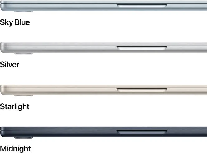 Apple MacBook Air 15-inch with M5 Chip, 16GB Memory – Sky Blue, photo 4 of 7