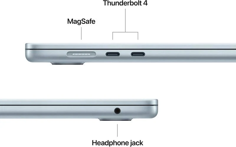 Apple MacBook Air 15-inch with M5 Chip, 16GB Memory – Sky Blue, photo 7 of 7