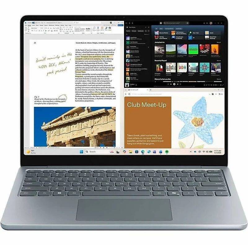 Microsoft Surface Laptop 13-inch Touchscreen (8GB RAM, 256GB SSD, Platinum), photo 3 of 7