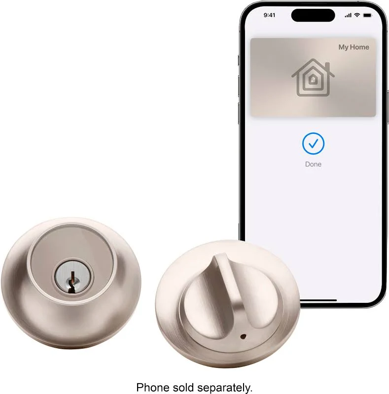 Level Lock+ Smart Deadbolt – Satin Nickel, photo 2 of 7