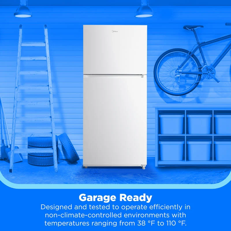 Midea 18 cu ft Top-Freezer Refrigerator, photo 5 of 7