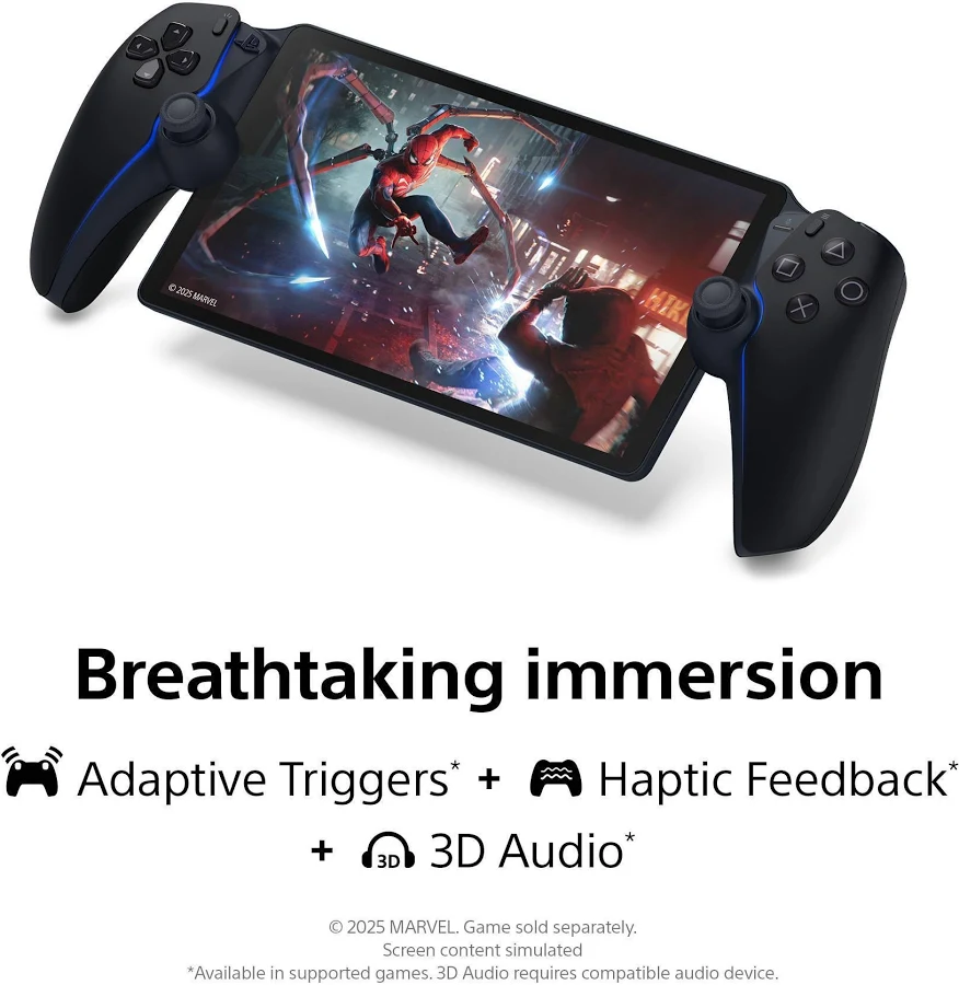 Sony PlayStation Portal Remote Player for PS5, Midnight Black, photo 5 of 7